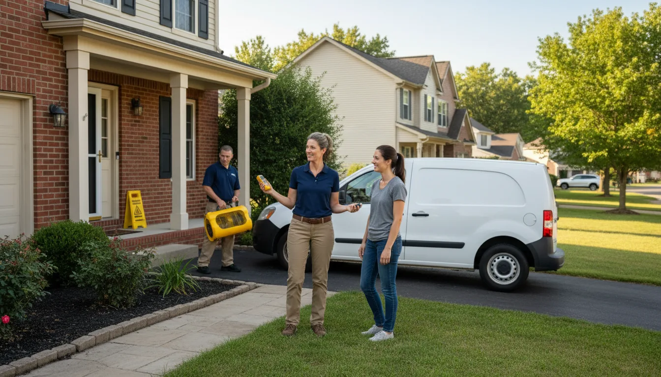 Water restoration image for Dehumidification And Cleanup Services in Springfield, VT
